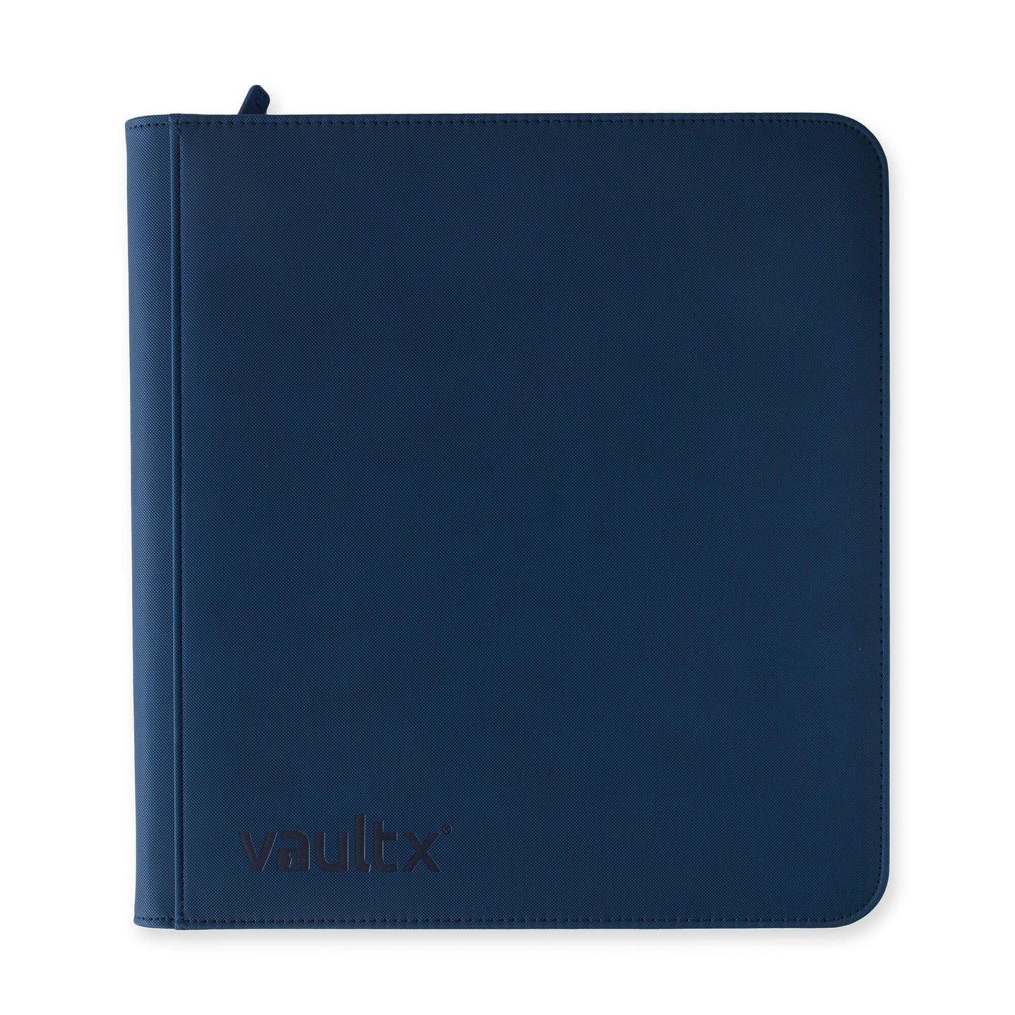 Royal Blue Vault X 12-Pocket Exo-Tec Zip Binder - Holds 480 Cards