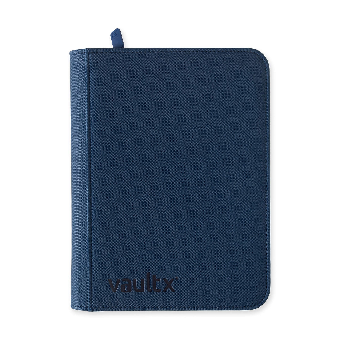Royal Blue Vault X 4-Pocket Exo-Tec Zip Binder - Holds 160 Cards