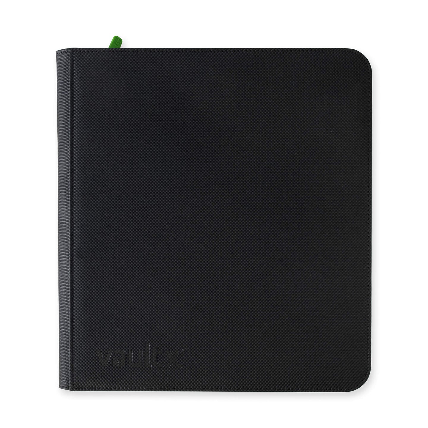 Vault X 12-Pocket Zip Binder XL - Holds 624 Cards - Signature Black