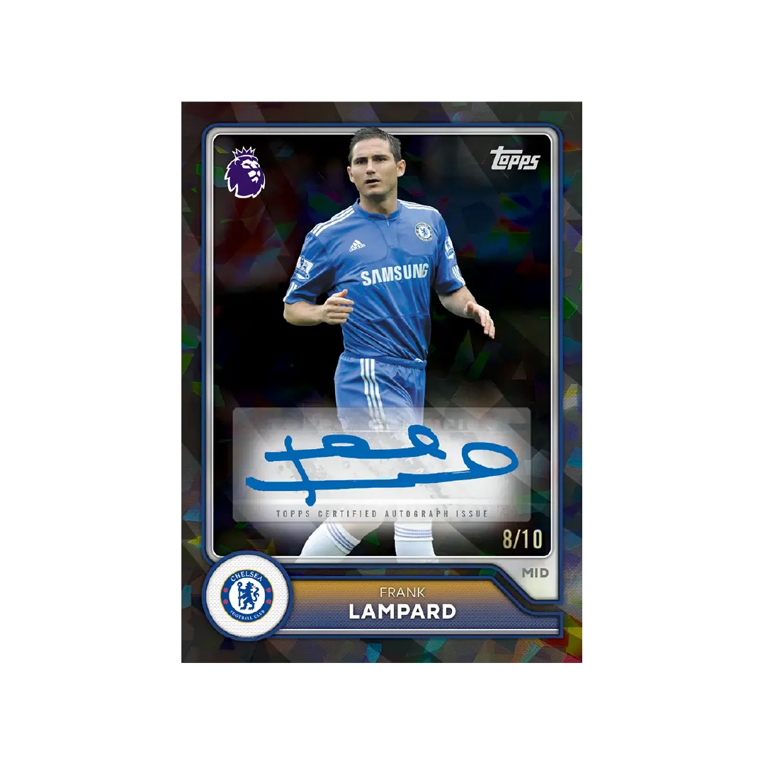 Topps Flagship Premier League 2026/27 Eco Pack chase card examples