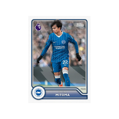 Topps Flagship Premier League 2026/27 Mega Multipack card examples