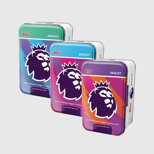 Topps Flagship Premier League 2026/27 Super Tin - example design