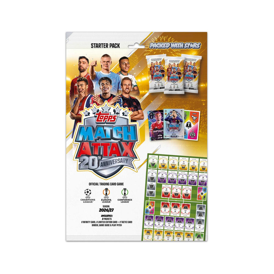Topps Match Attax 2026/27 Starter Pack 소매 포장